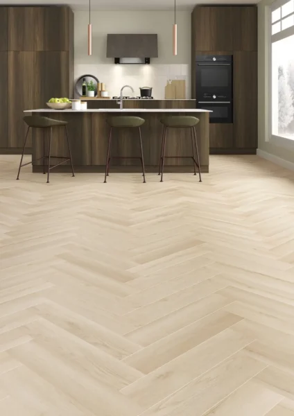 SPC настилка Alsafloor Horizon Herringbone 1204 Morgat