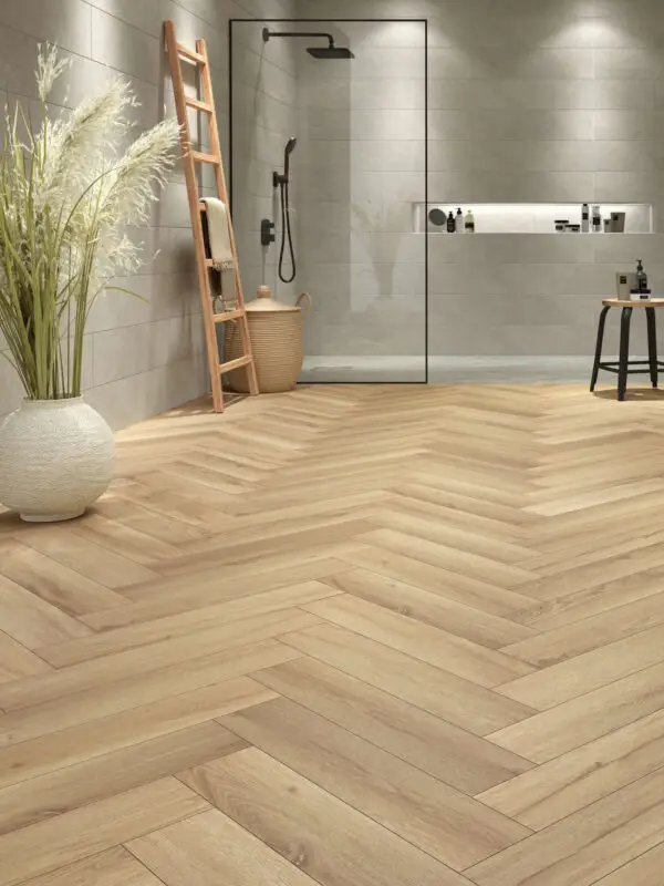 SPC настилка Alsafloor Horizon Herringbone 1206 Porquerolles