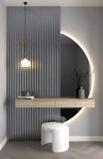 Стенна MDF Ламперия Armony Silver Metal - Image 2