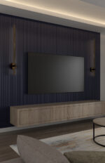 Стенна MDF Ламперия Melody Galaxy Blue - Image 2