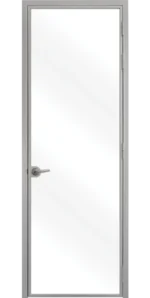 Стъклена интериорна врата Lusso L-0, каса Черен Мат - Image 2