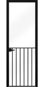 Стъклена интериорна врата Lusso L-1, каса Сив Мат - Image 2