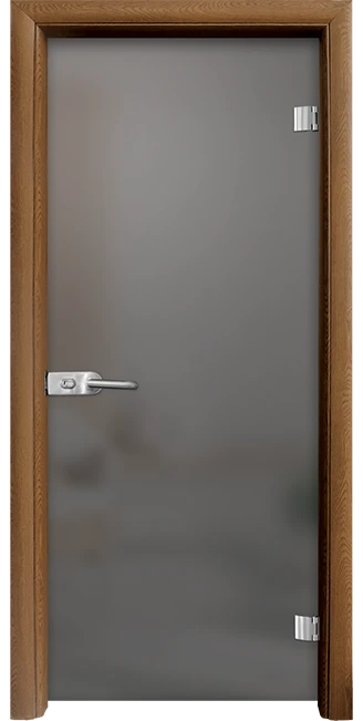 staklena-vrata-standart-matt-g-11-2-gray-matt-c Стъклена интериорна врата модел Matt G 11-2 с каса Златен дъб - Image 1